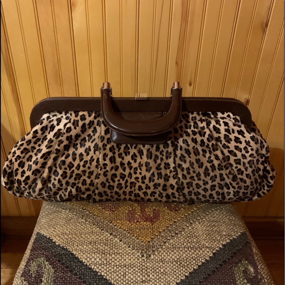 Leopard Print Handbag
